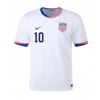 Maglia Calcio Stati Uniti Christian Pulisic #10 Prima Divisa Copa America 2024 Manica Corta